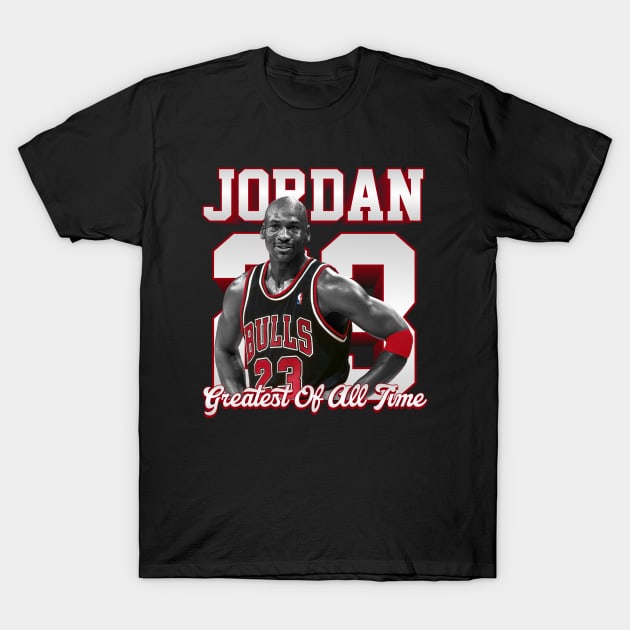 Michael Jordan 23 - Bulls Chicago T-Shirt by Ubold